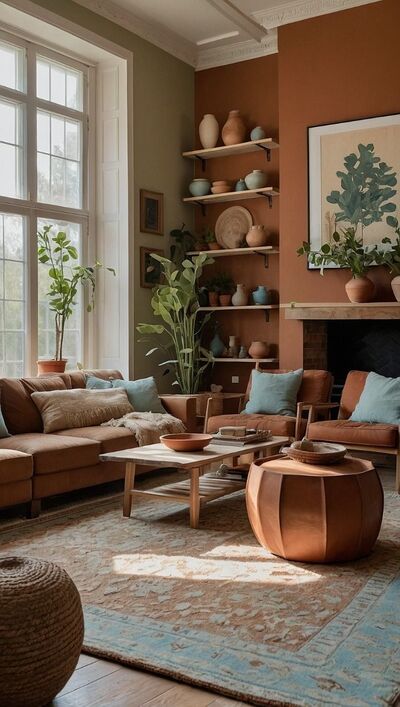 Cores terrosas e peças artesanais estão em alta na decoração, veja como aplicar no apê