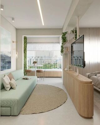 mobiliar apartamento compacto